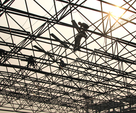 潍坊厂房网架安装